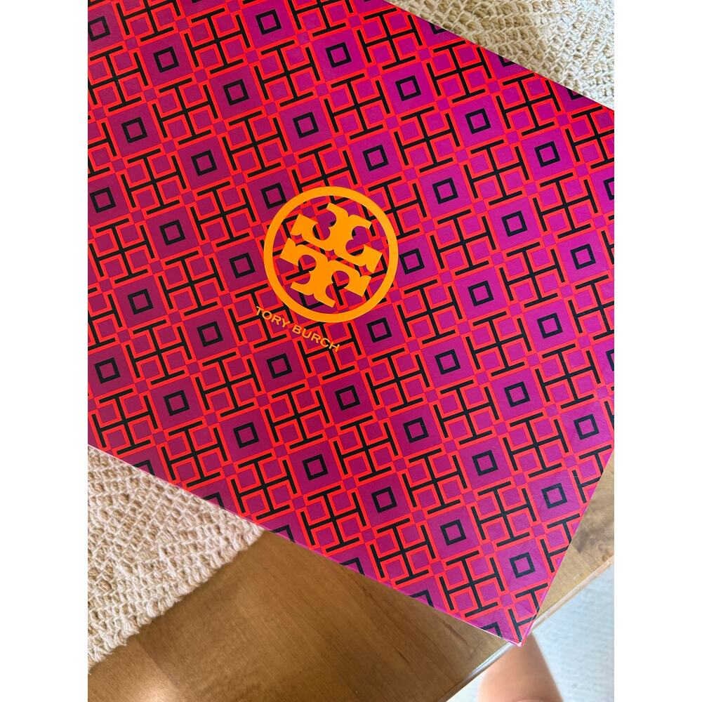Tory Burch Arianne Platform Sandal in Yellow Size 8 - Worn Once - MSRP $328 - Picture 12 of 13